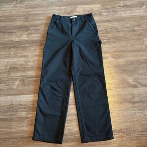 Aritzia TNA Black Cargo Pants